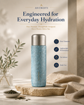 AVINOTI 450ml Titanium Tea Infuser Travel Cup – Pure Titanium Steeping Bottle