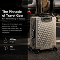 Premium Titanium Carry-On Luggage – 36L Ultra-Lightweight & Durable Travel Suitcase